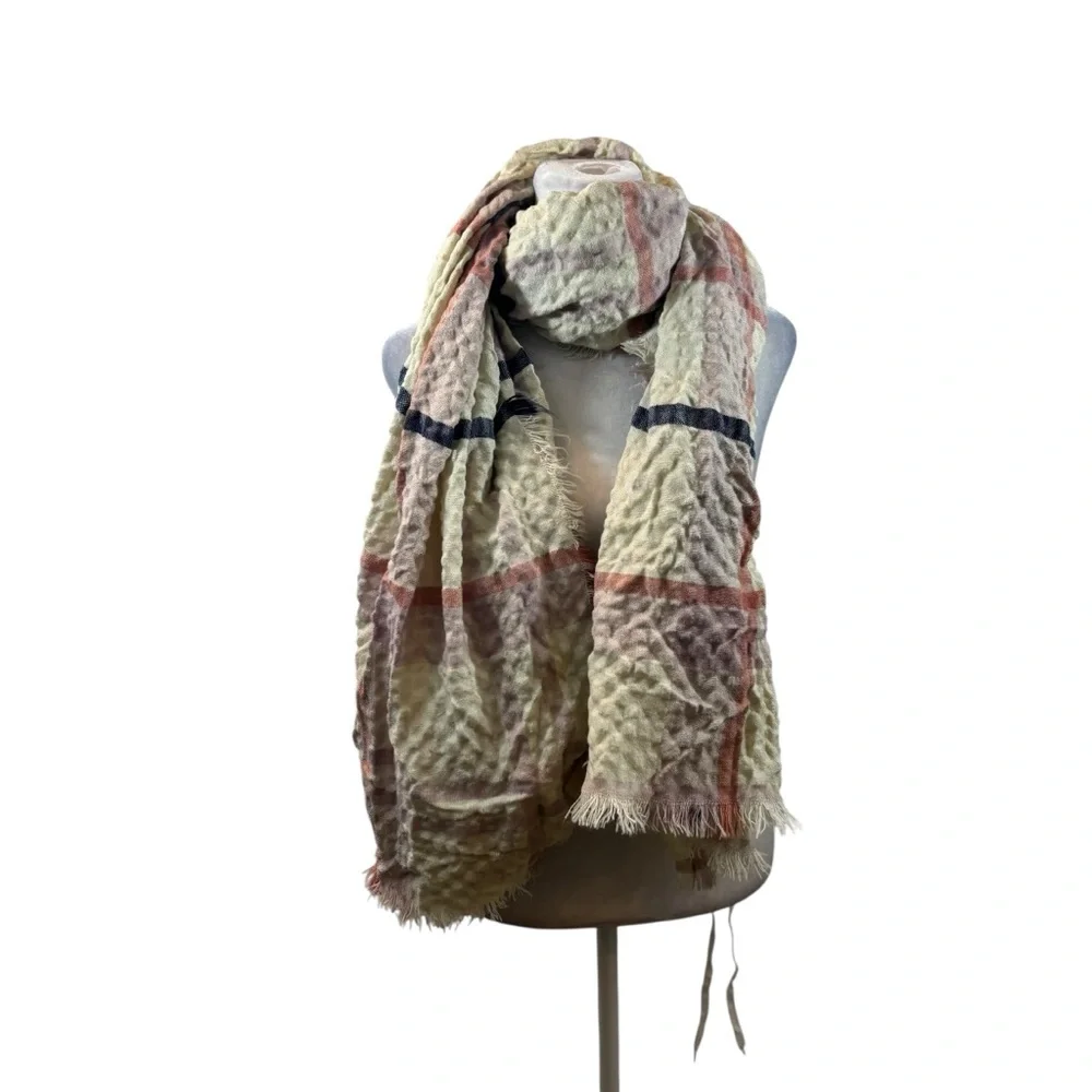 Ladies Barbour Brand‎ Alba Tartan Wrap Scarf